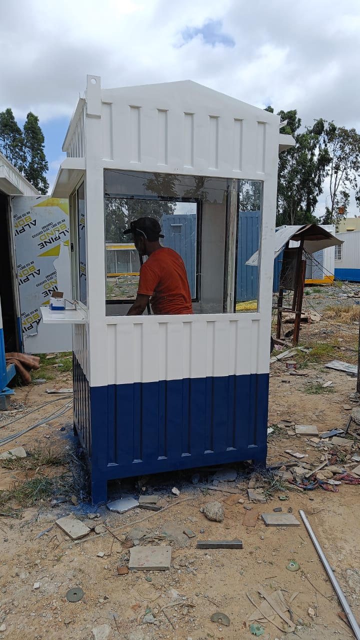 Portable Security Guard Cabin view 10